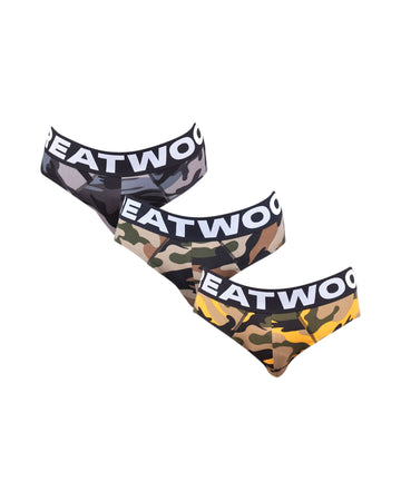 3 pack camo briefs